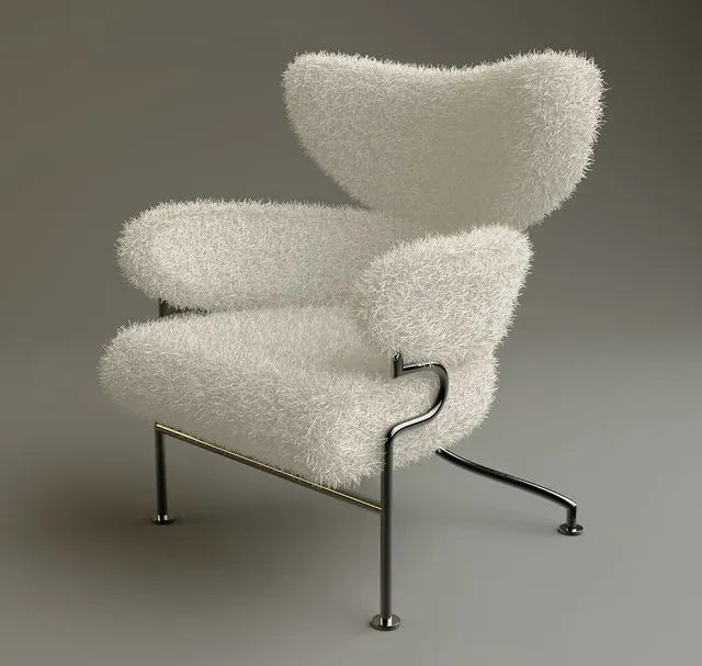 Fluffy Chair 3dsMax Model