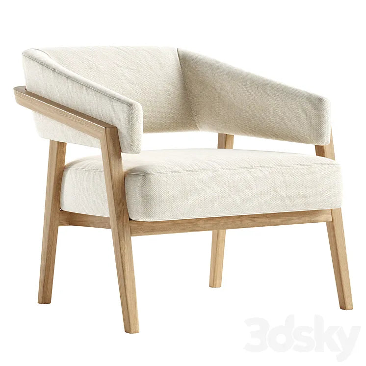 Flynn Armchair 3DSMAX Model