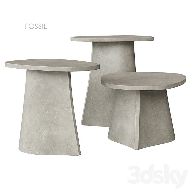 FOSSIL Table MDF Italia 3DSMAX Model