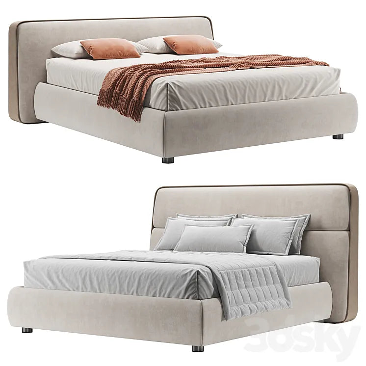 FRAME Bed By Giorgetti 3DSMAX Model