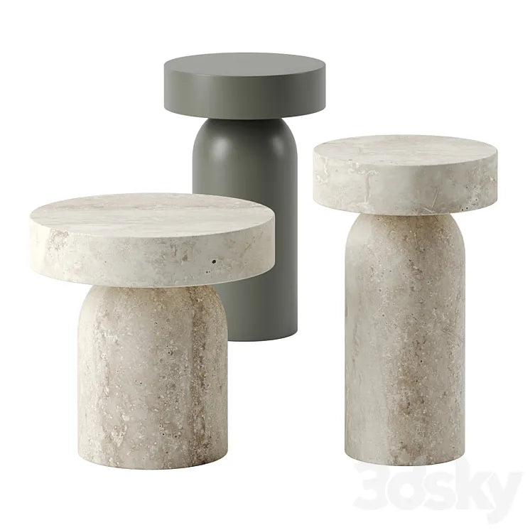 FRANCIS side tables by Lema 3DSMAX Model