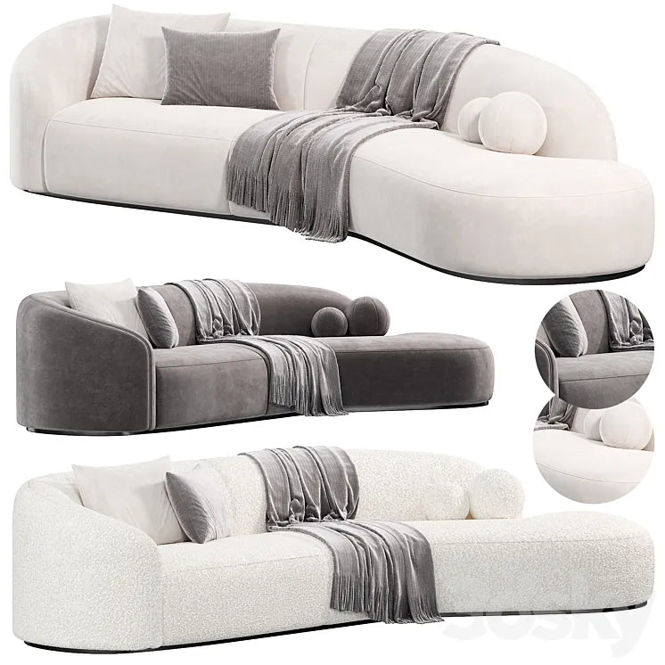 Frost Corner Sofa by atmacha sofas 3DSMAX Model