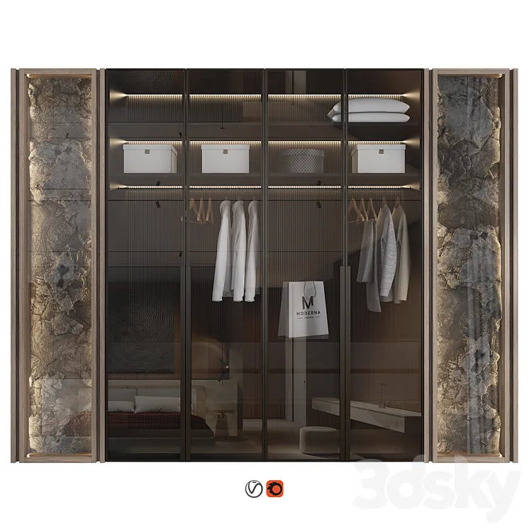 Furniture composition 120 3DSMAX Model