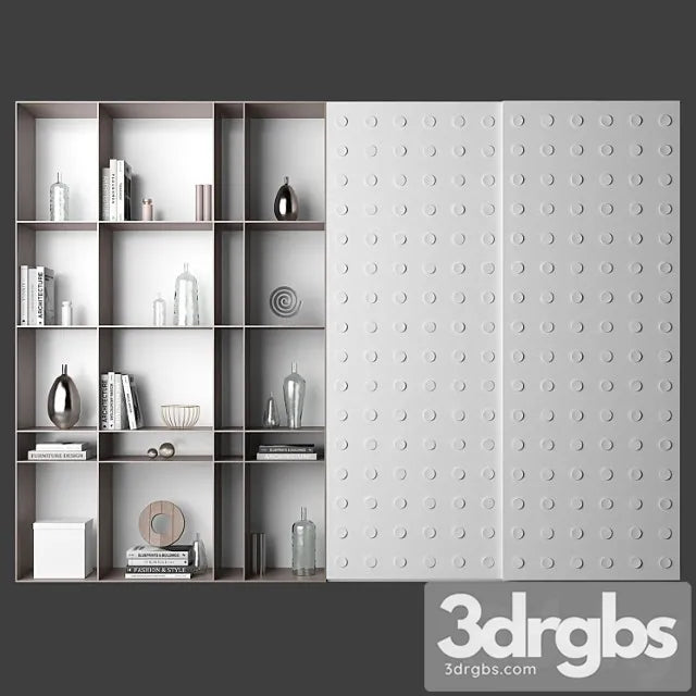 Furniture composition 51 3D Model Free