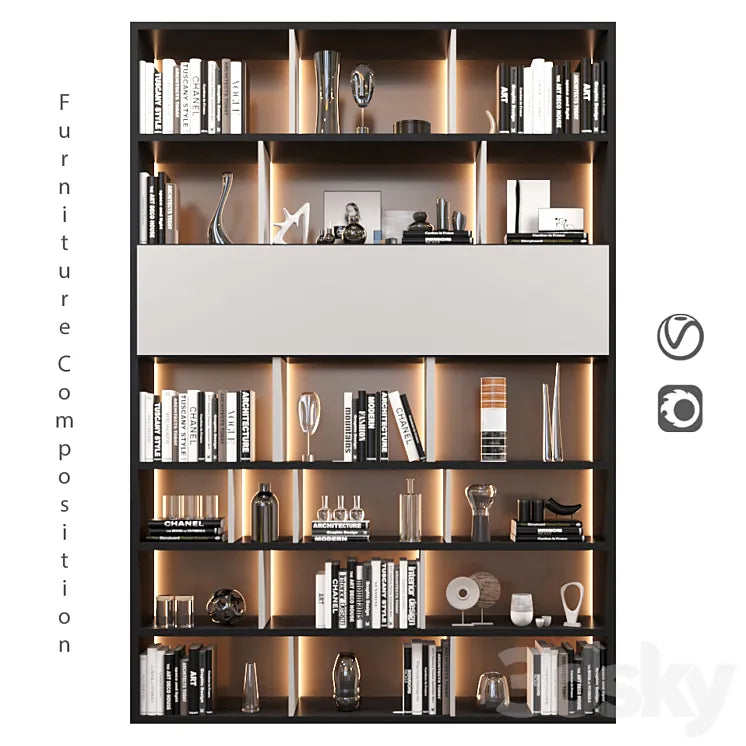 Furniture Composition | 54 3DSMAX Model