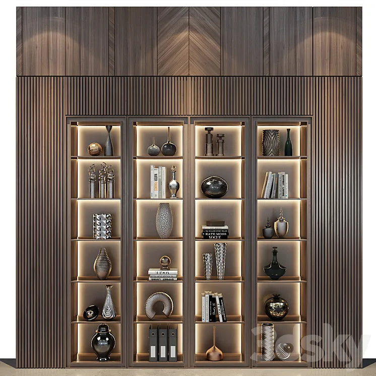 Furniture composition 547 3DSMAX Model