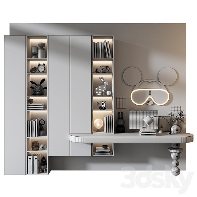 Furniture composition 814 3ds Max