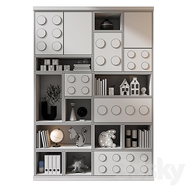 Furniture composition GHS-2557 3ds Max