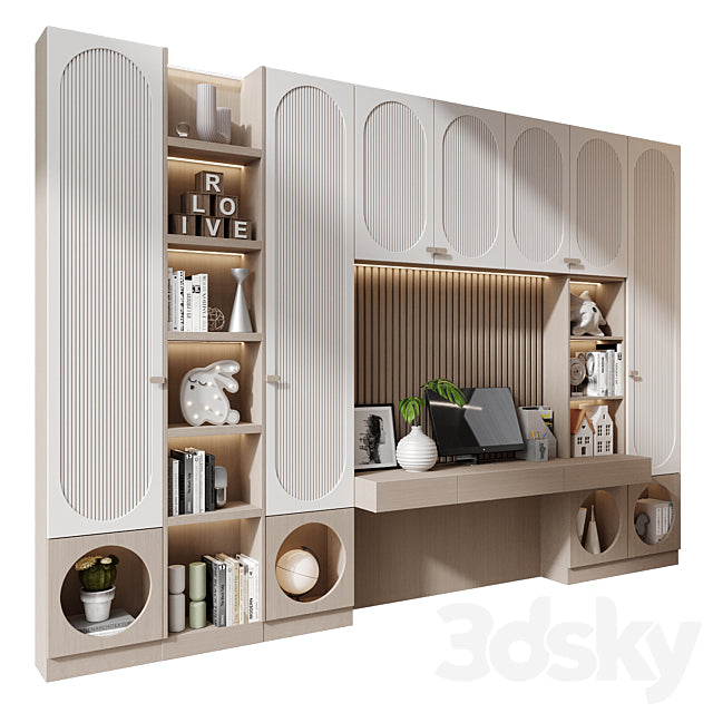 Furniture composition GHS-2564 3ds Max