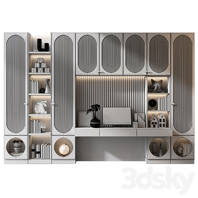 Furniture composition GHS-2564 3ds Max