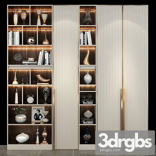 Furniture Composition Set K223 3D Model Free
