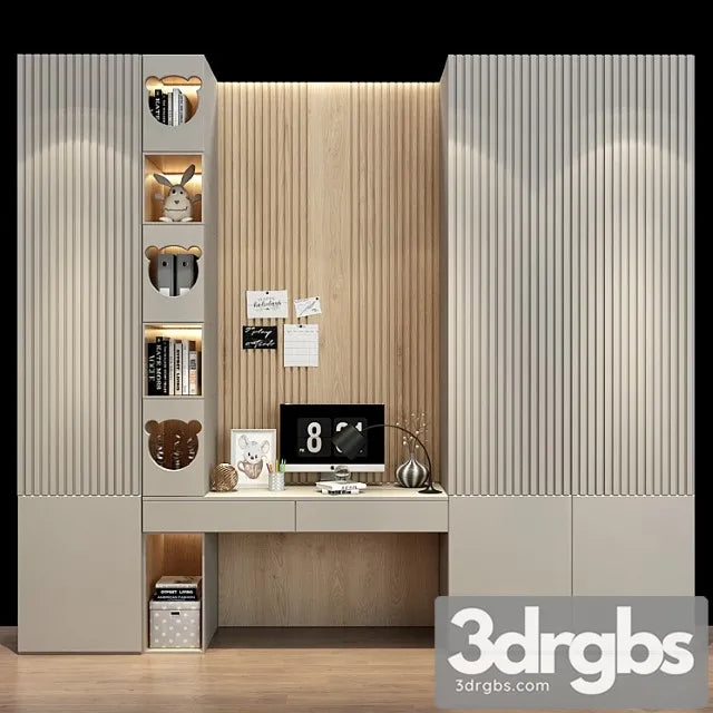 Furniture For A Children 0353 3D Model Free