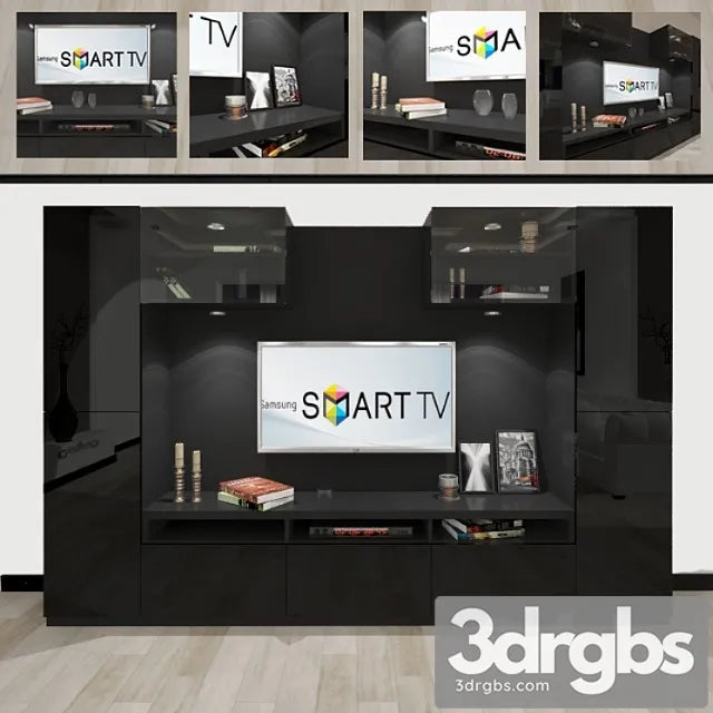 Furniture for tv & 3D Model Free