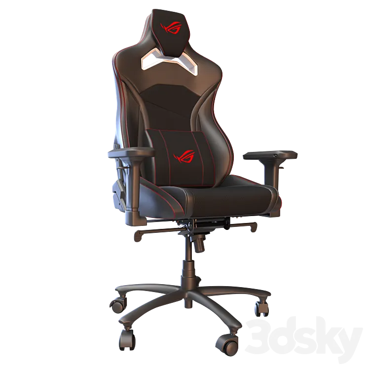 Gaming Chair ROG Chariot Core (SL300) 3DSMAX Model