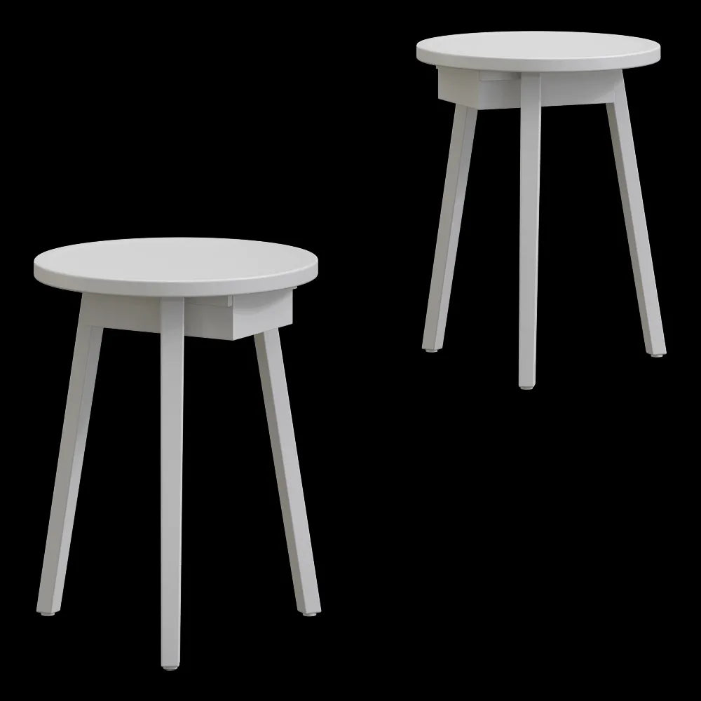 Gervasoni - Side table Gray 3ds Max