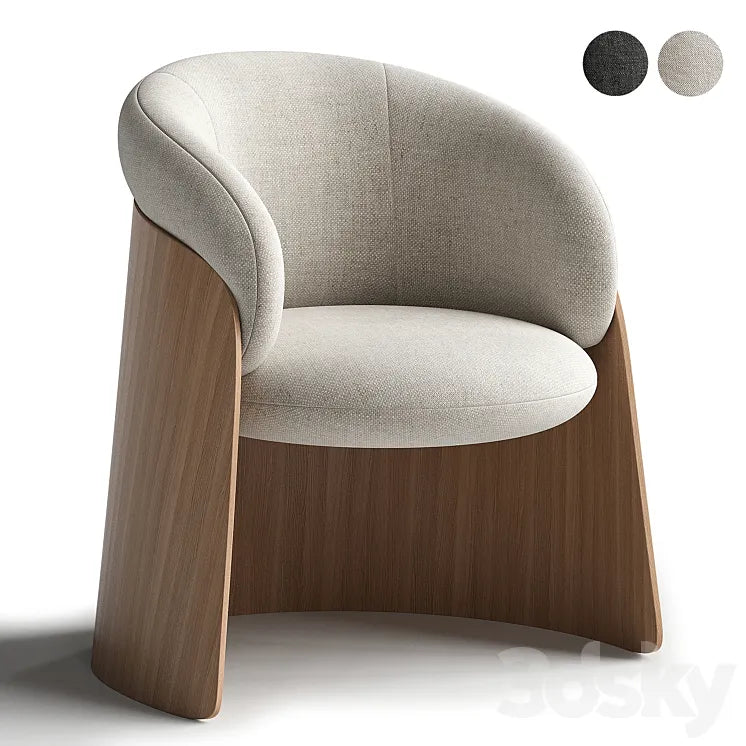 GINGER MADERA Chair 3DSMAX Model