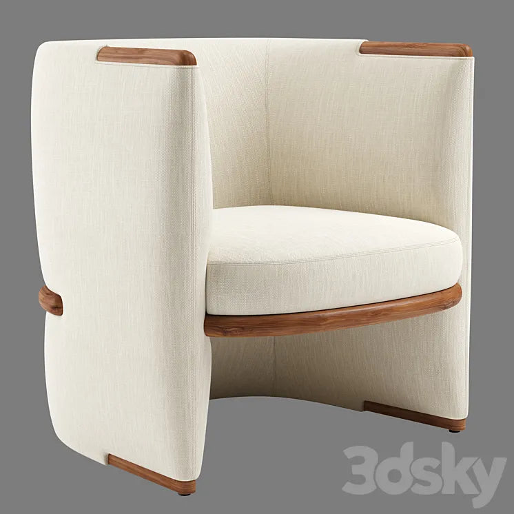 Giorgetti opus armchair 3DSMAX Model