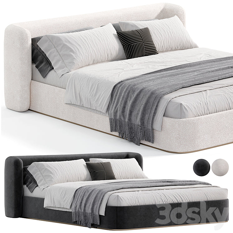 Group Bed 3DS Max Model