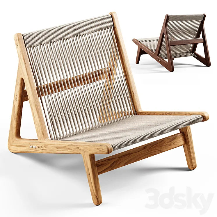 GUBI - MR01 Initial Lounge Chair 3DSMAX Model