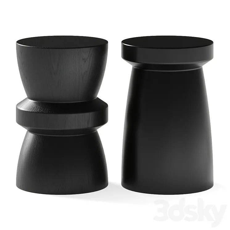 Hamilton Conte Stool Dot Lucinda Side Table 3DSMAX Model