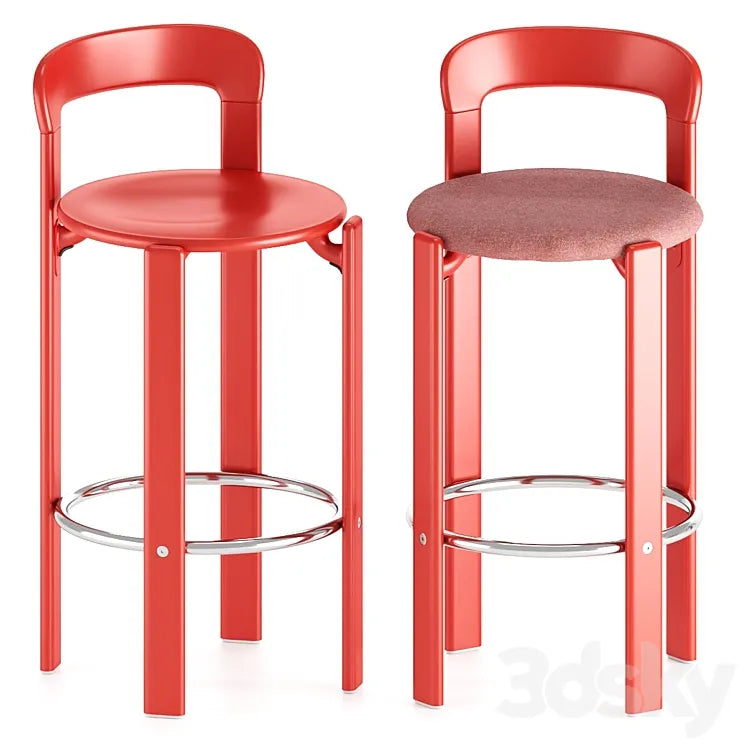 Hay. REY BAR STOOL. 3DSMAX Model