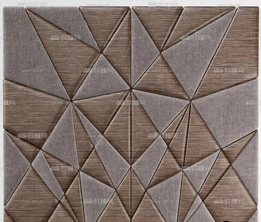 Headboard 3D Model for Bed – Interior 3D – 043