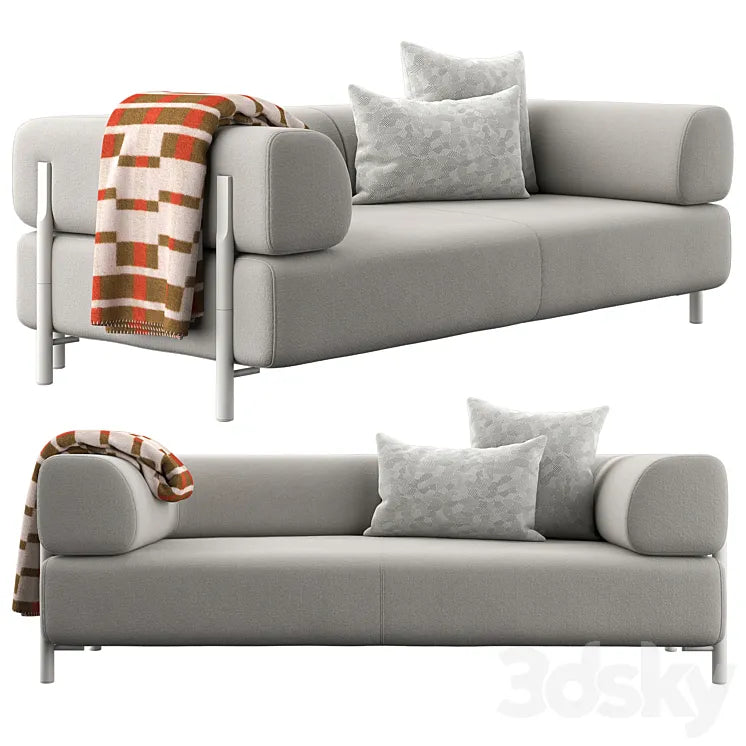 Hem Palo Modular 2-Seater Sofa 3DSMAX Model