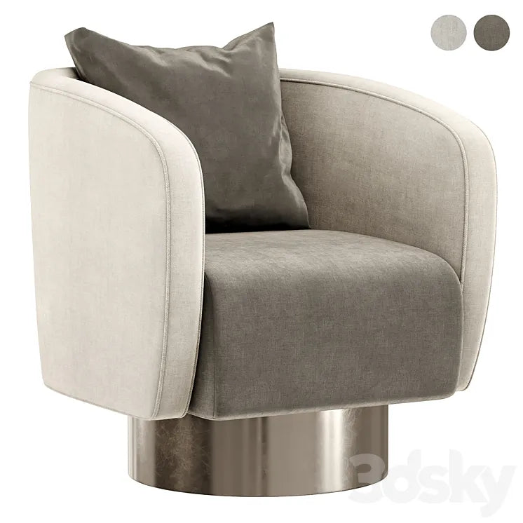 Her Armchair by Stylish Club 3DSMAX Model