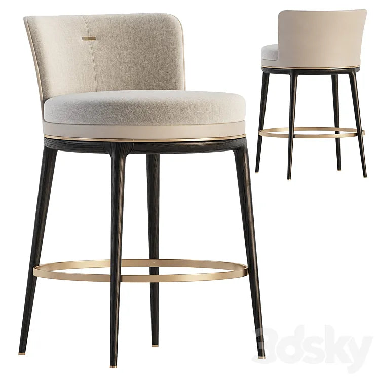 Hicks bar stool by ASTER 3DSMAX Model
