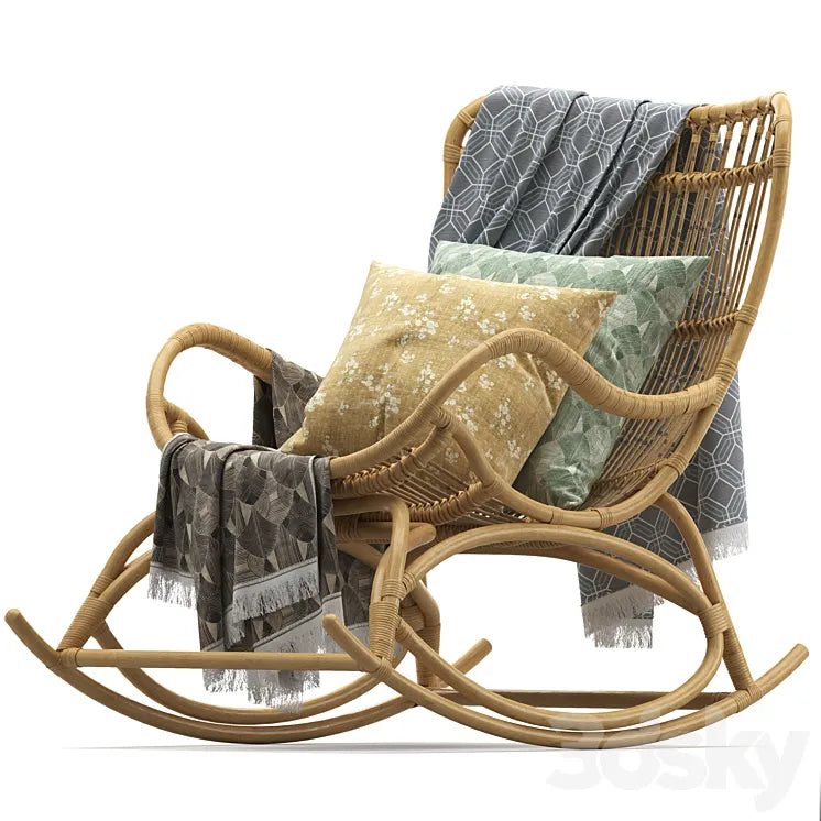 Hollingsworth Rocking Chair 3DSMAX Model