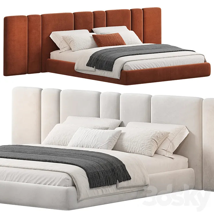 Hollis Bed by The Highwall 3DSMAX Model