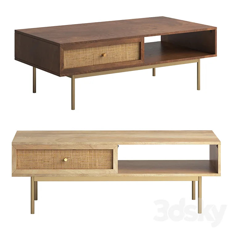 Hudson Coffee Table 3DSMAX Model