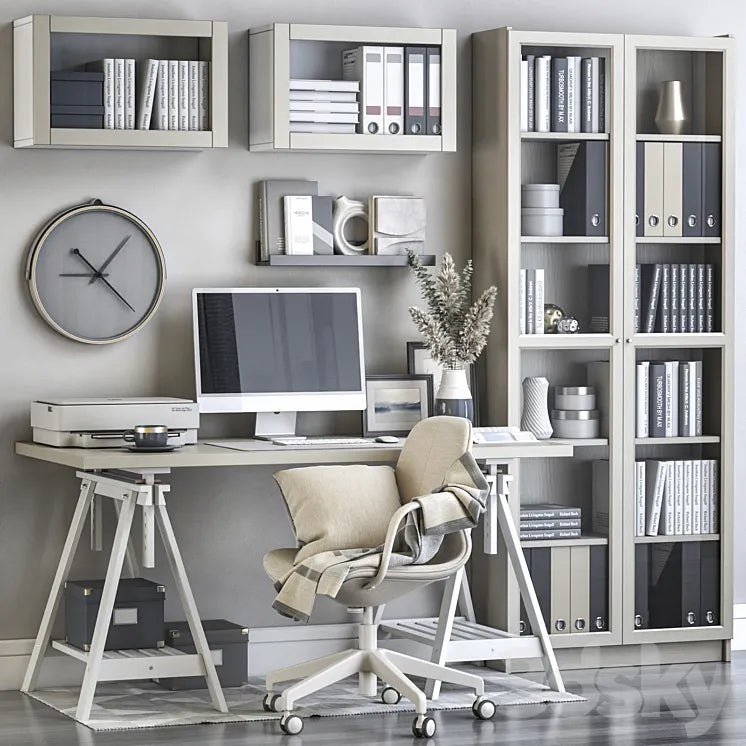 IKEA office workplace 131 3DSMAX Model