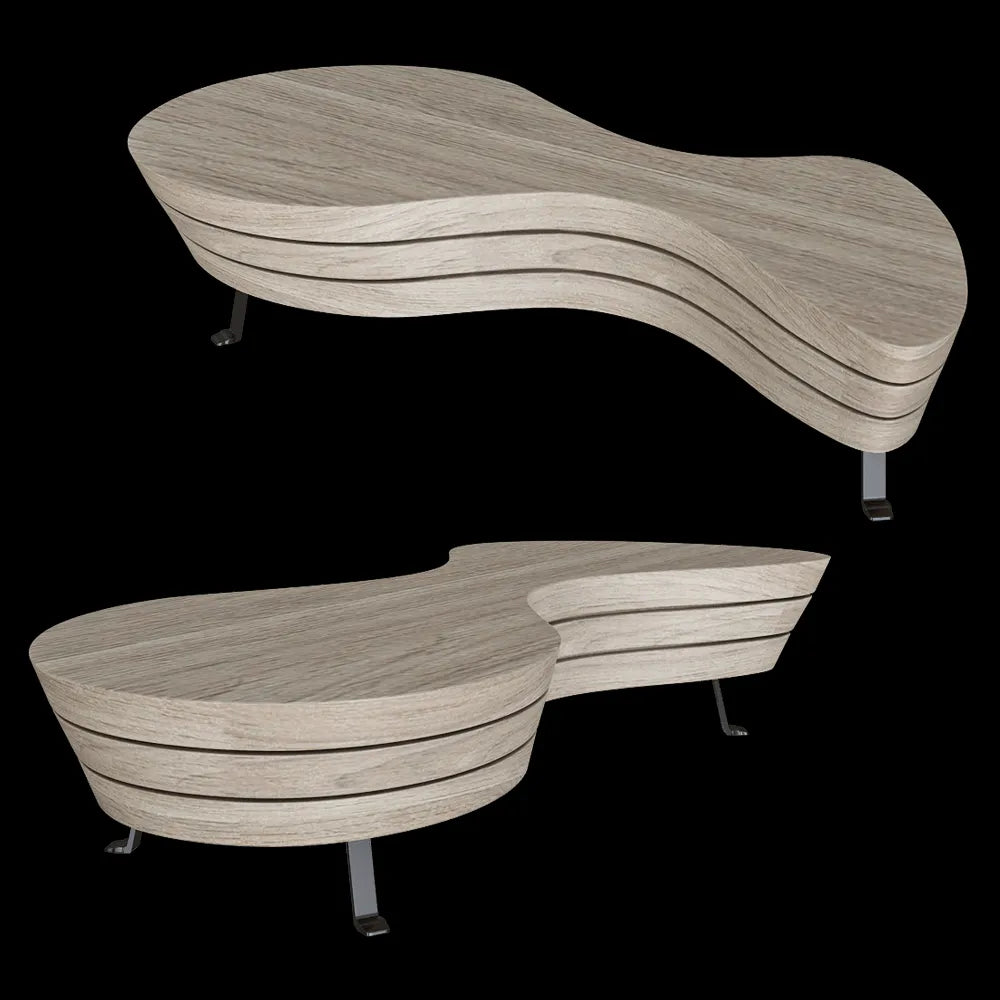 IL Loft - Coffee table JOHN 50 3ds Max