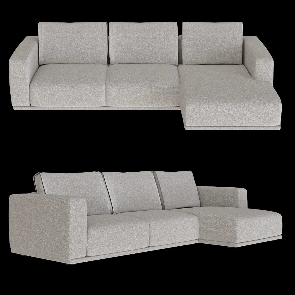 IL Loft - Sofa Met angolare MET 68 3ds Max