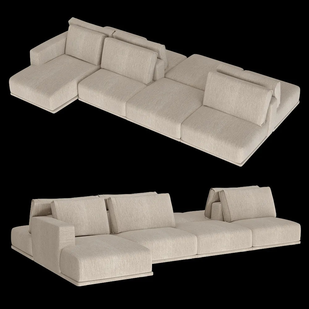 IL Loft - Sofa Met bifacciale MET 85 3ds Max