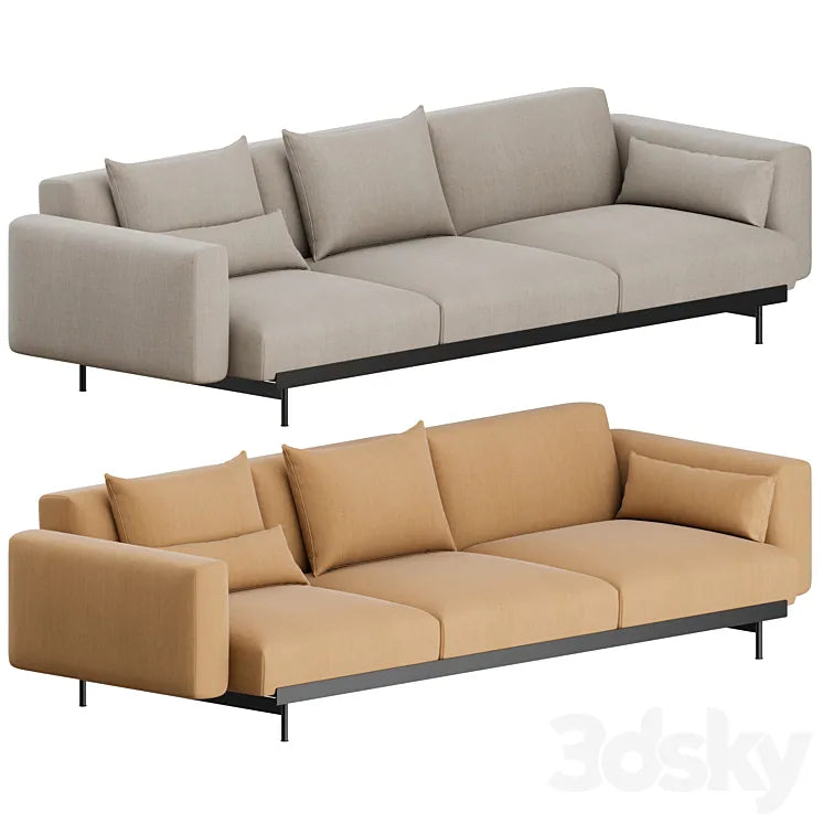 IN SITU 3 Seater Sofa by Muuto 3DSMAX Model