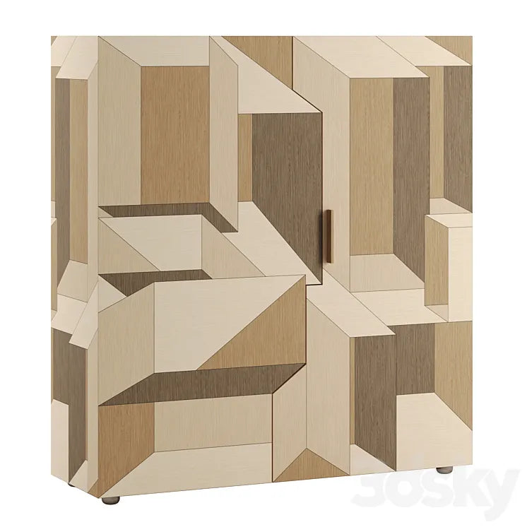 Inlay Cupboard by PORRO 3DSMAX Model