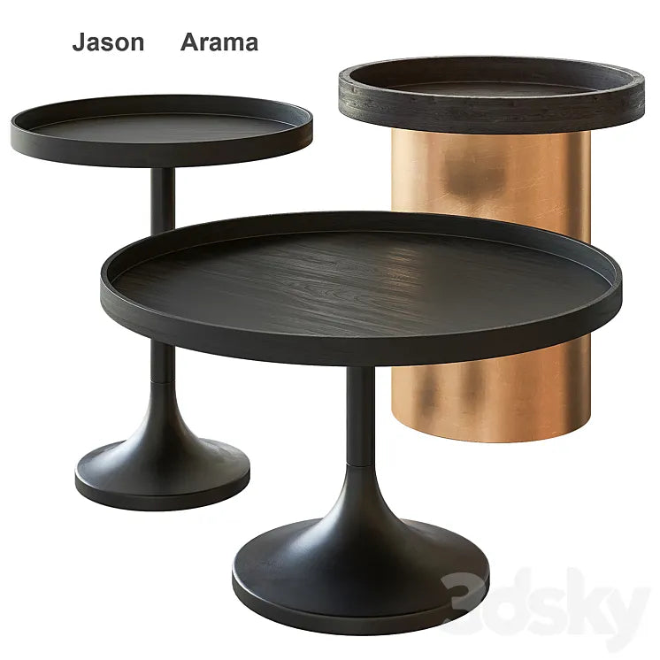 Jason Arama Coffee Table by La Redoute 3DSMAX Model