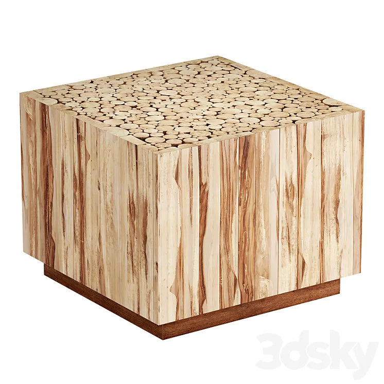 Joss And Main Hakon Solid Wood Coffee Table 3DSMAX Model