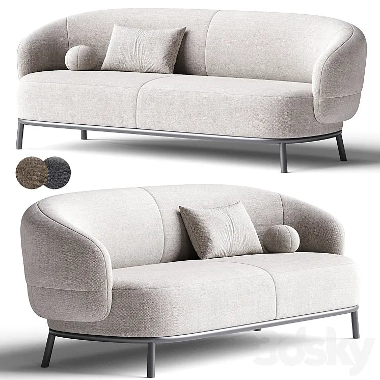 JULIET | Fabric sofa By Domkapa 3DSMAX Model