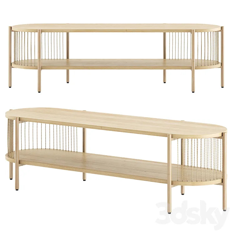 JYSK EGELEV TV bench 3DSMAX Model