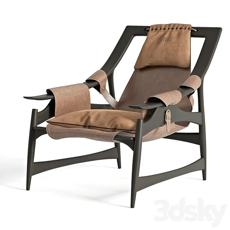 Kalamaja armchair 3DSMAX Model