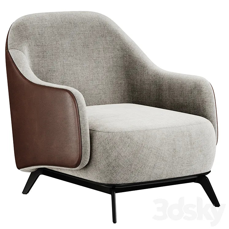 Kaori Poliform Armchair 3DSMAX Model