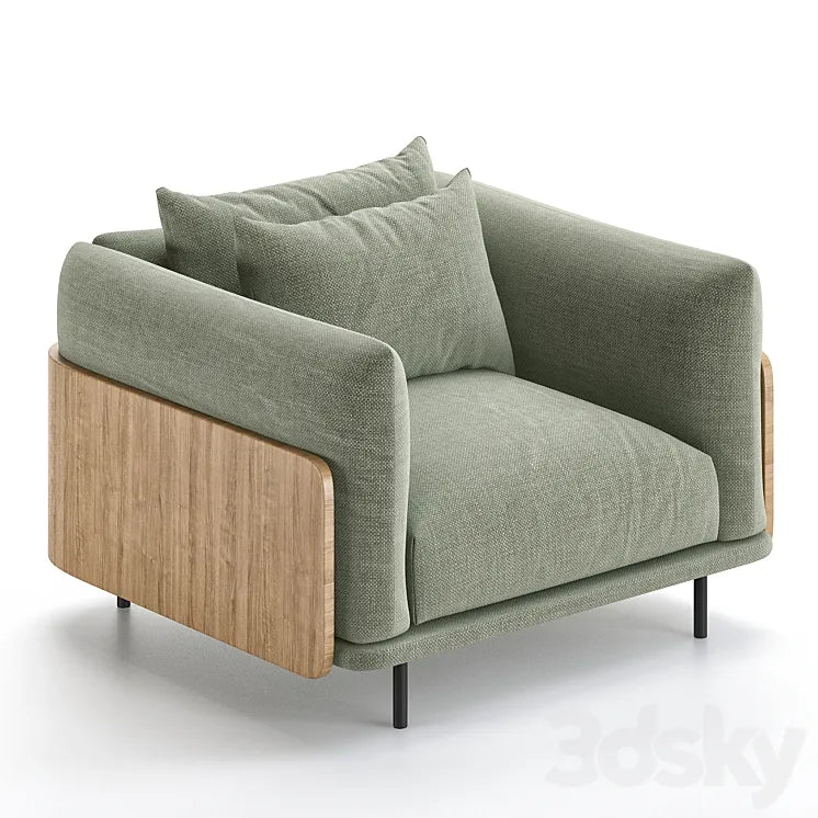 Kapsel Armchair 3DSMAX Model