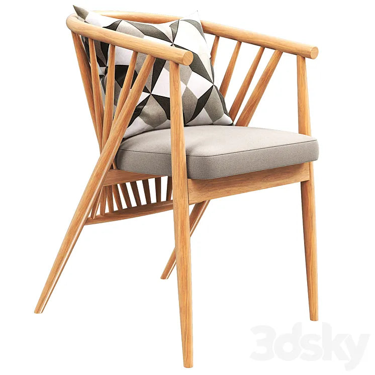 KARMSTOL Solfjadern Sonna 3DSMAX Model