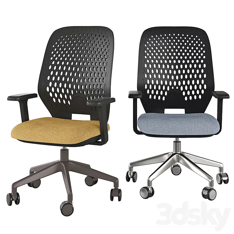 Key Smart office chairs 3DSMAX Model