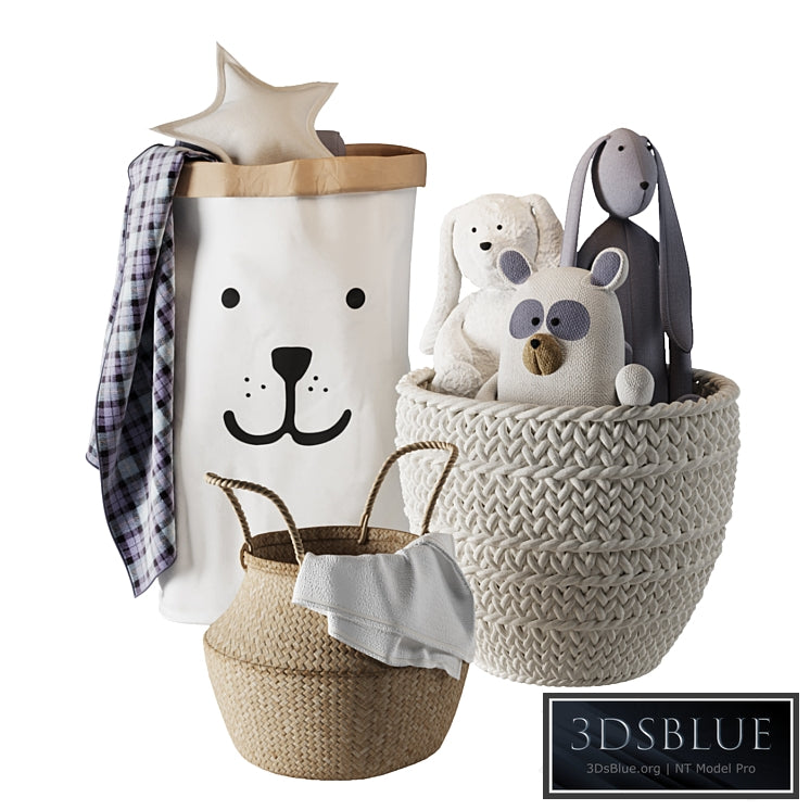 Kids Room Decor 01 3DS Max