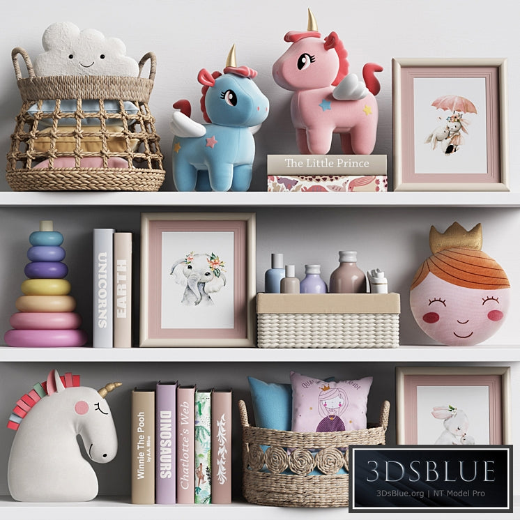 Kids Room Decor 13 3DS Max