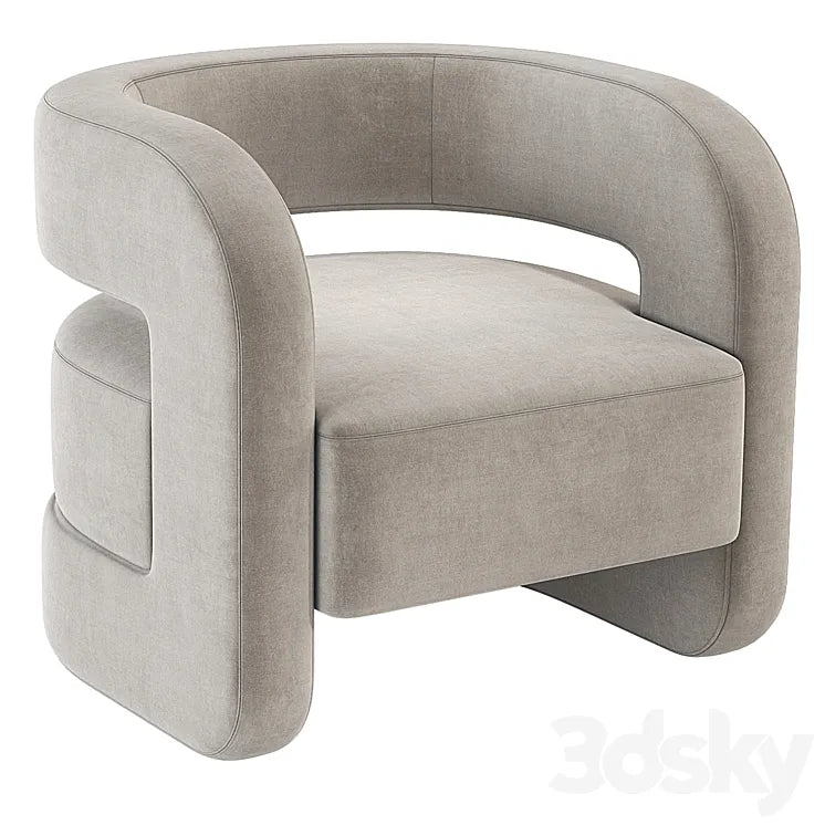 Kirby Chair Mitchell Gold Bob Williams 3DSMAX Model